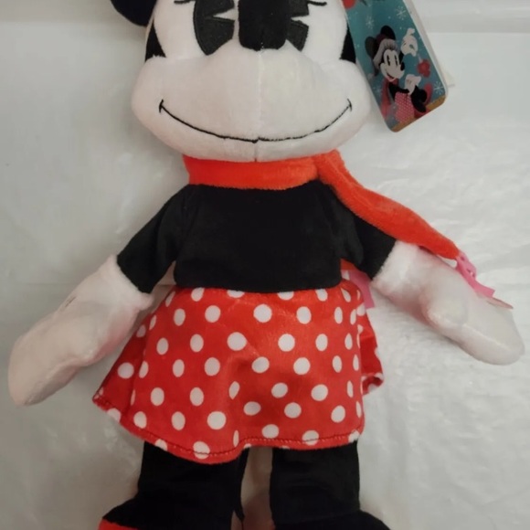 2022 Mickey & Minnie Holiday Side Stepper 13" Animated Plush Christmas Musical - Picture 5 of 8